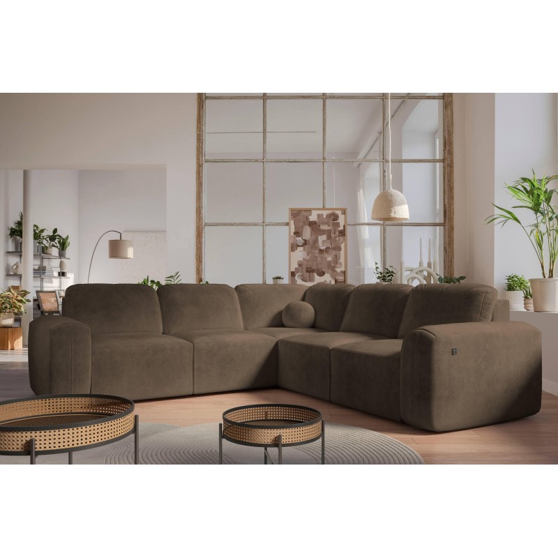 Esquina Monaco III con función para dormir: lujo y funcionalidad en un solo mueble. Esquina Monaco III con función para dormir: lujo y funcionalidad en un solo mueble.