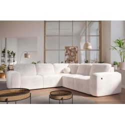 Monaco III corner sofa with sleeping function – luxury and functionality in one piece of furniture
