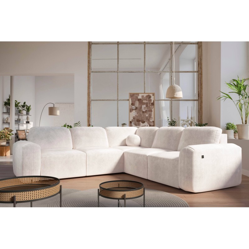 Esquina Monaco III con función para dormir: lujo y funcionalidad en un solo mueble. Esquina Monaco III con función para dormir: lujo y funcionalidad en un solo mueble.