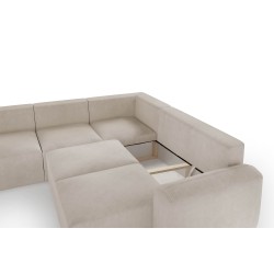 Monaco III corner sofa with sleeping function – luxury and functionality in one piece of furniture Monaco III corner sofa with sleeping function – luxury and functionality in one piece of furniture