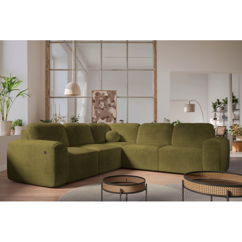 Monaco III corner sofa with sleeping function – luxury and functionality in one piece of furniture Monaco III corner sofa with sleeping function – luxury and functionality in one piece of furniture