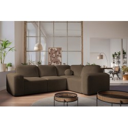 Narożnik Monaco II z funkcją spania tkanina Velo 625