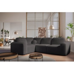 Narożnik Monaco II z funkcją spania tkanina Velo 635