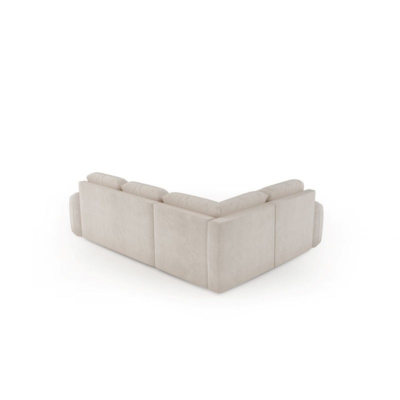 Monaco II Corner Sofa with Sleeping Function in Velvet Fabric, Velo 621 - Elegance and Functionality in One Monaco II Corner Sofa with Sleeping Function in Velvet Fabric, Velo 621 - Elegance and Functionality in One