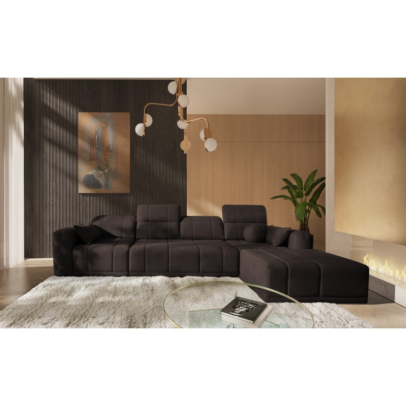 Narożnik Luxor XII z funkcją spania tkanina Wind 28 Narożnik Luxor XII z funkcją spania tkanina Wind 28