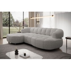 Narożnik VELPA S Lewostronny wolnostojący tkanina PUENTE 16 Jasnoszary