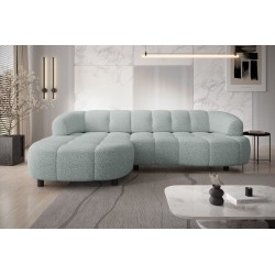 Narożnik VELPA S Lewostronny wolnostojący tkanina PUENTE 33 Miętowy