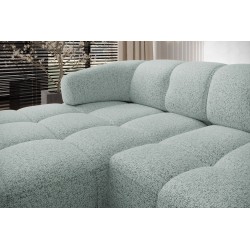 Narożnik VELPA S Lewostronny wolnostojący tkanina PUENTE 33 Miętowy