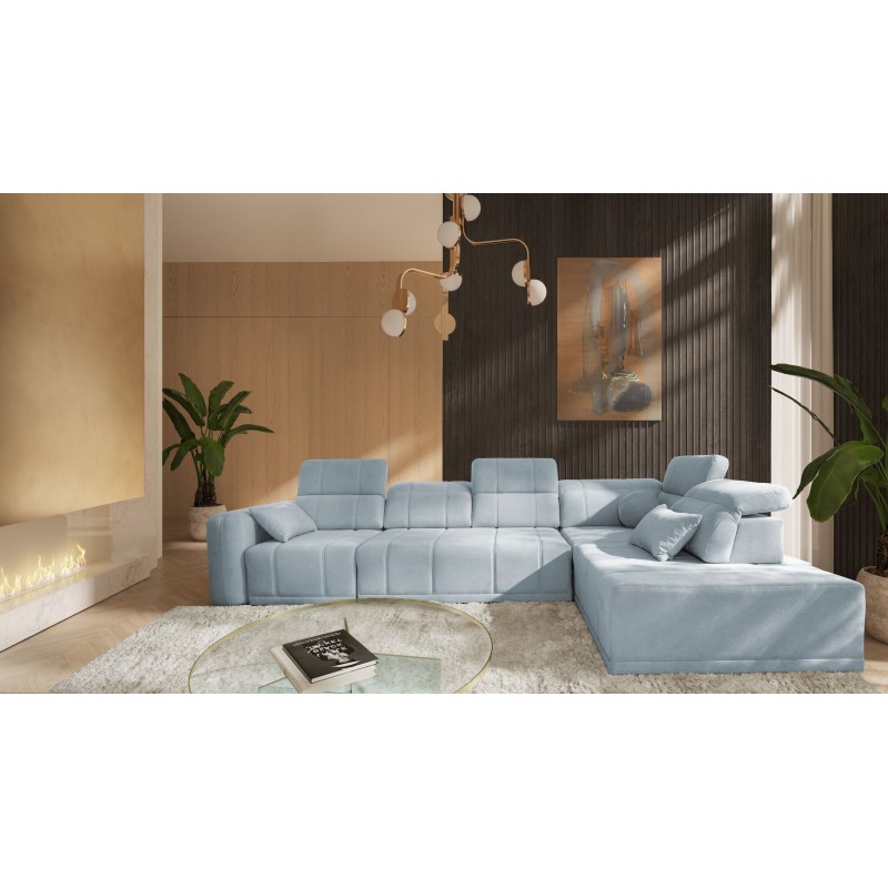 Naroznik Luxor XI z funkcją spania tkanina Wind 73 Naroznik Luxor XI z funkcją spania tkanina Wind 73