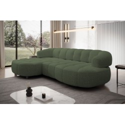 Narożnik VELPA S Lewostronny wolnostojący tkanina PUENTE 37 Zielony