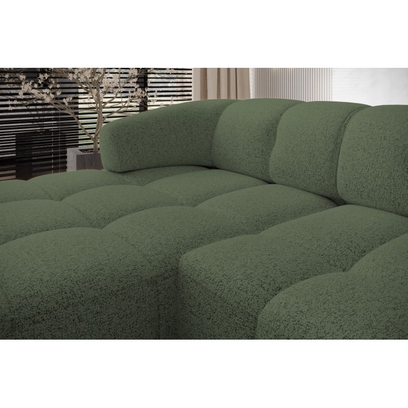 Narożnik VELPA S Lewostronny wolnostojący tkanina PUENTE 37 Zielony