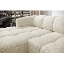 Narożnik VELPA S Prawostronny wolnostojący tkanina PUENTE 03 Beżowy