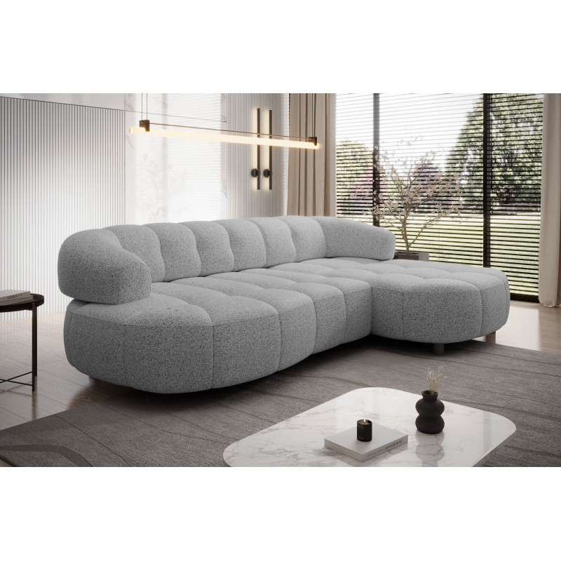 Narożnik VELPA S Prawostronny wolnostojący tkanina PUENTE 11 Szary