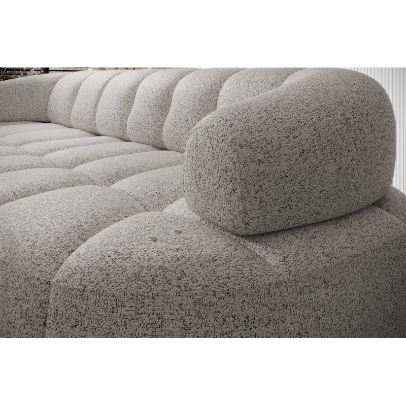 Narożnik VELPA S Prawostronny wolnostojący tkanina PUENTE 16 Jasnoszary