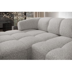 Narożnik VELPA S Prawostronny wolnostojący tkanina PUENTE 16 Jasnoszary