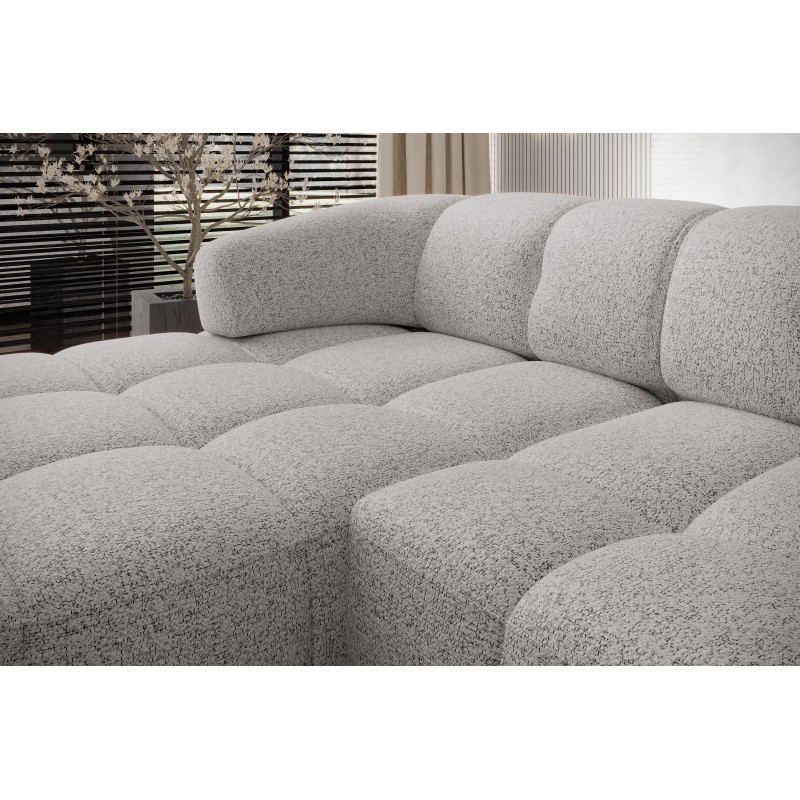 Narożnik VELPA S Prawostronny wolnostojący tkanina PUENTE 16 Jasnoszary