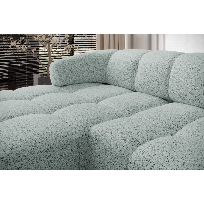 Narożnik VELPA S Prawostronny wolnostojący tkanina PUENTE 33 Miętowy