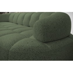 Narożnik VELPA S Prawostronny wolnostojący tkanina PUENTE 37 Zielony