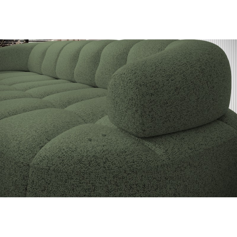 Narożnik VELPA S Prawostronny wolnostojący tkanina PUENTE 37 Zielony