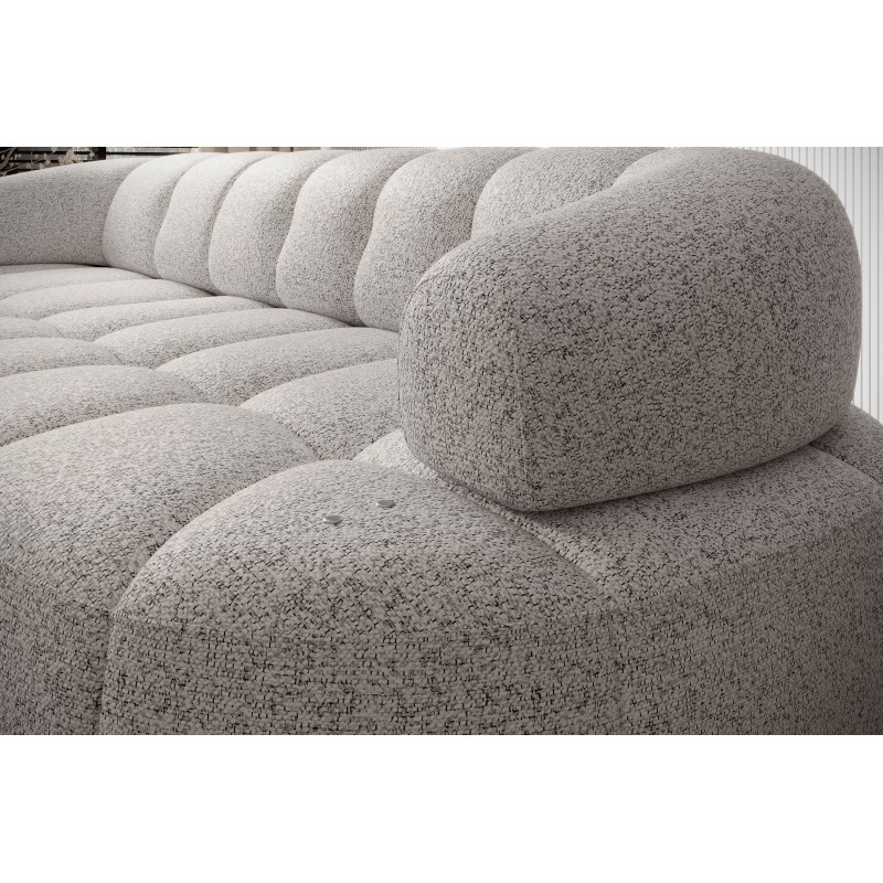 Narożnik VELPA S Prawostronny wolnostojący tkanina PUENTE 80 Popielaty