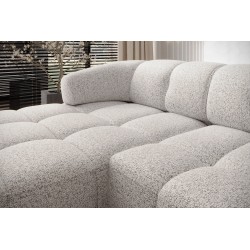 Narożnik VELPA S Prawostronny wolnostojący tkanina PUENTE 80 Popielaty