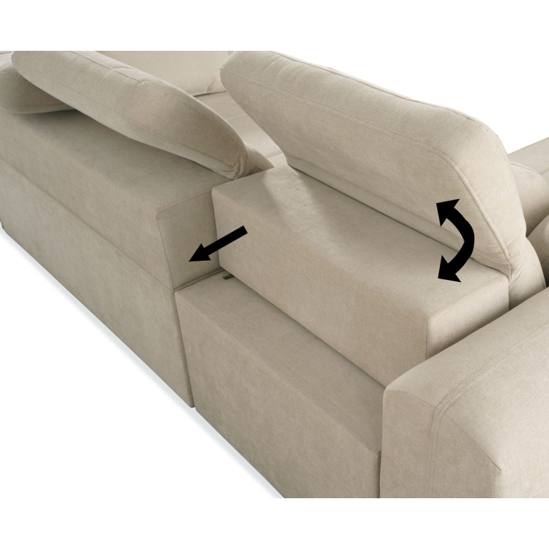 Naroznik Luxor XI z funkcją spania tkanina Wind 05 Naroznik Luxor XI z funkcją spania tkanina Wind 05