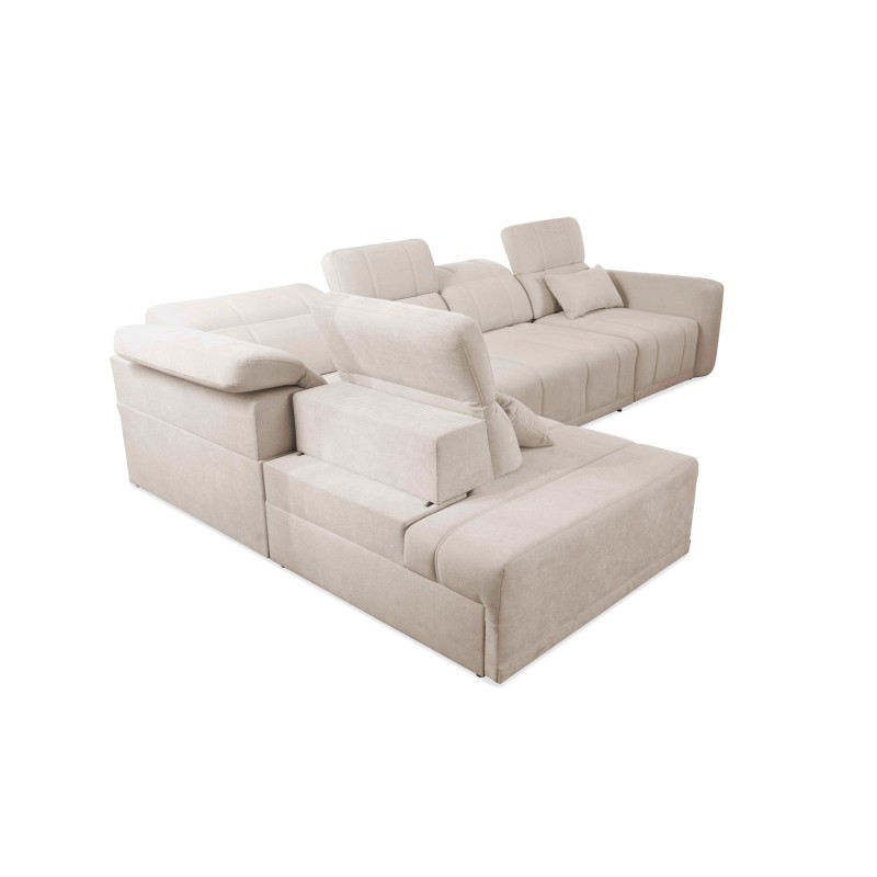 Naroznik Luxor XI z funkcją spania tkanina Wind 84 Naroznik Luxor XI z funkcją spania tkanina Wind 84