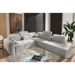 Narożnik Luxor IX z funkcją spania tkanina Wind 84