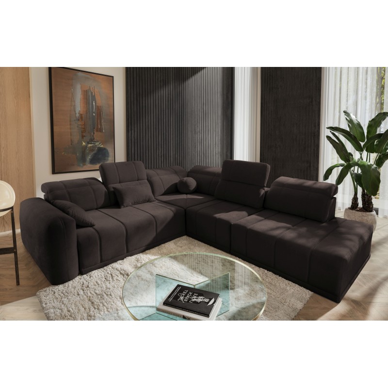 Narożnik Luxor IX z funkcją spania tkanina Wind 28 Narożnik Luxor IX z funkcją spania tkanina Wind 28