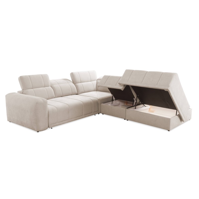 Narożnik Luxor IX z funkcją spania tkanina Wind 02 Narożnik Luxor IX z funkcją spania tkanina Wind 02