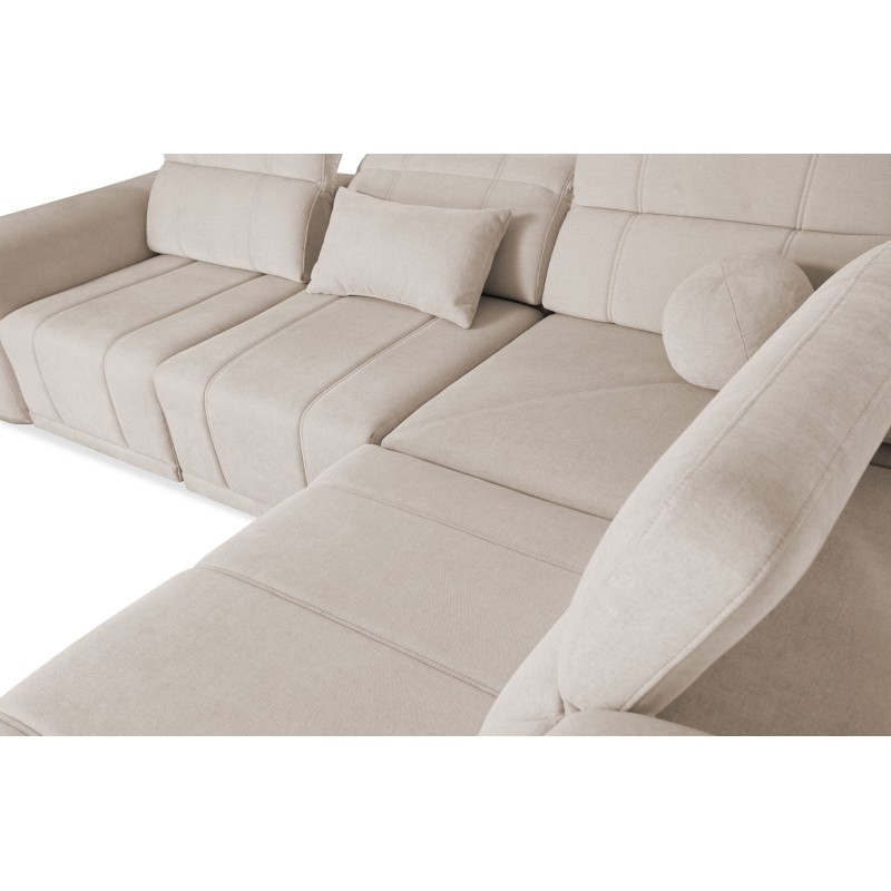 Narożnik Luxor IX z funkcją spania tkanina Wind 05 Narożnik Luxor IX z funkcją spania tkanina Wind 05