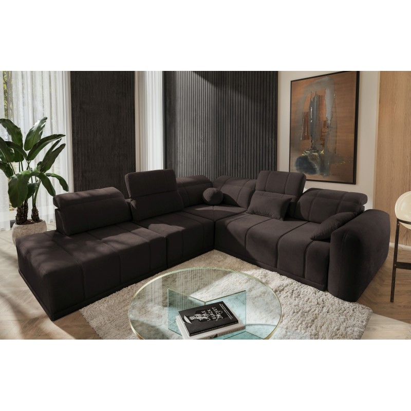 Narożnik Luxor IX z funkcją spania tkanina Wind 28 Narożnik Luxor IX z funkcją spania tkanina Wind 28