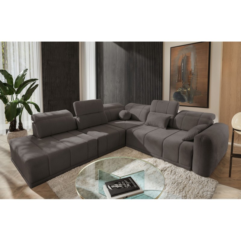 Narożnik Luxor IX z funkcją spania tkanina Wind 21 Narożnik Luxor IX z funkcją spania tkanina Wind 21