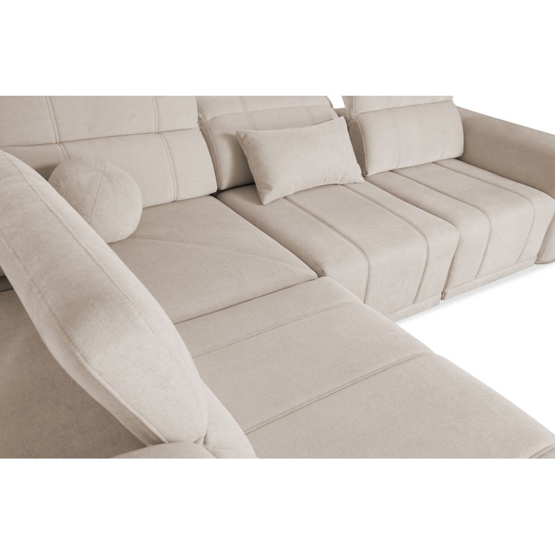 Narożnik Luxor IX z funkcją spania tkanina Wind 02 Narożnik Luxor IX z funkcją spania tkanina Wind 02