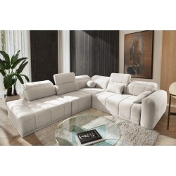 Narożnik Luxor IX z funkcją spania tkanina Wind 02