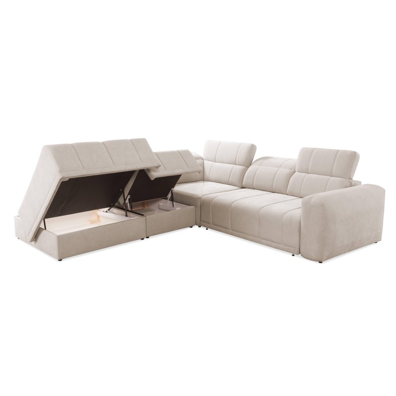 Narożnik Luxor IX z funkcją spania tkanina Wind 05 Narożnik Luxor IX z funkcją spania tkanina Wind 05
