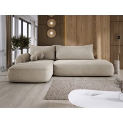 Narożnik wolnostojący BABU układ L Lewy Tkanina CLOUD 03