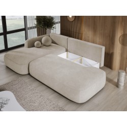 Narożnik wolnostojący BABU układ L Lewy Tkanina CLOUD 03