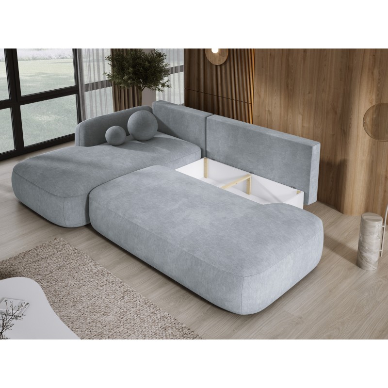 Narożnik wolnostojący BABU układ L Lewy Tkanina CLOUD 81