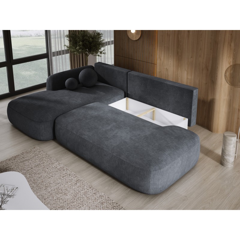 Narożnik wolnostojący BABU układ L Lewy Tkanina CLOUD 91