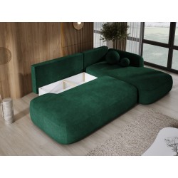 Narożnik wolnostojący BABU układ L Prawy Tkanina CLOUD 39