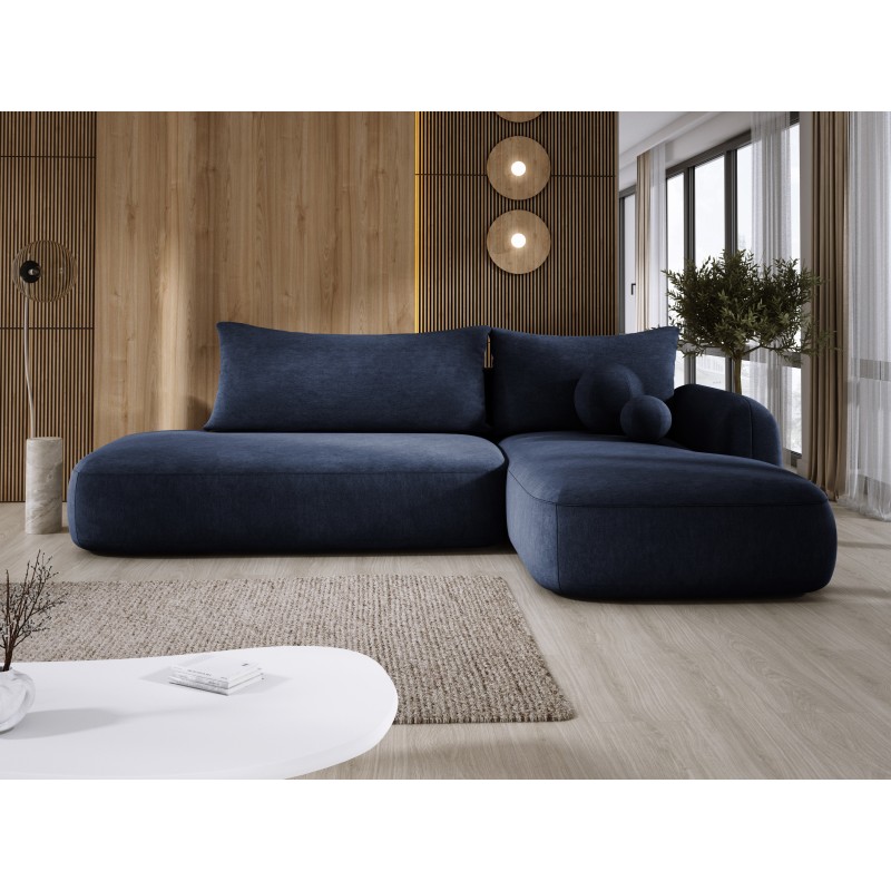 Narożnik wolnostojący BABU układ L Prawy Tkanina CLOUD 79