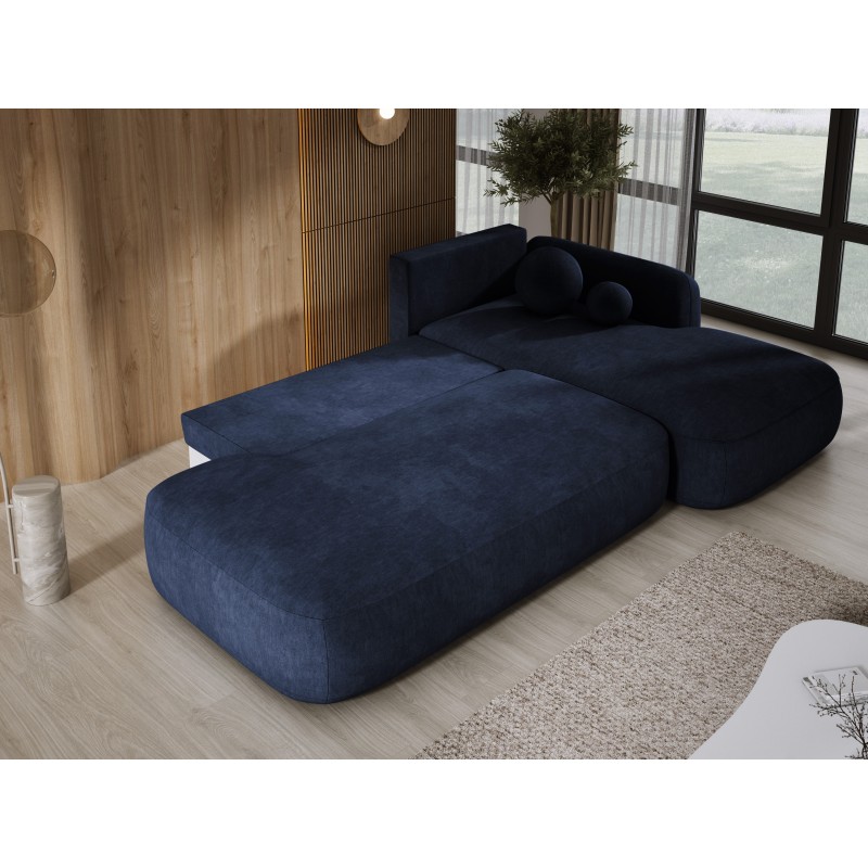 Narożnik wolnostojący BABU układ L Prawy Tkanina CLOUD 79