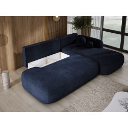 Narożnik wolnostojący BABU układ L Prawy Tkanina CLOUD 79