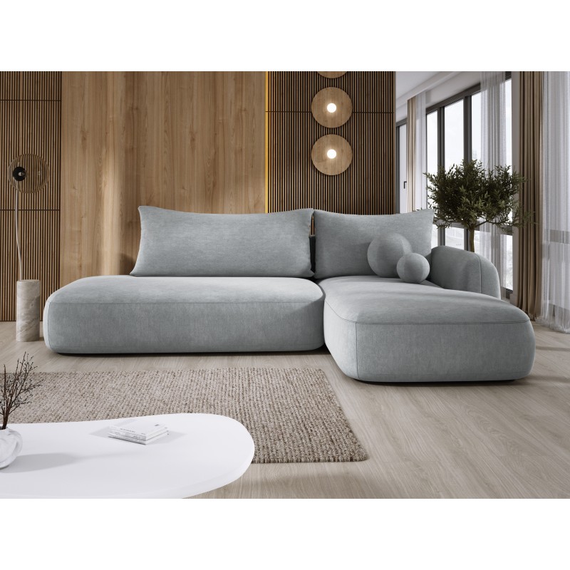 Narożnik wolnostojący BABU układ L Prawy Tkanina CLOUD 81