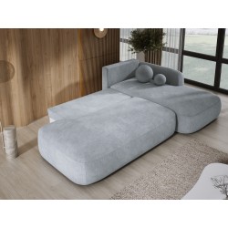 Narożnik wolnostojący BABU układ L Prawy Tkanina CLOUD 81