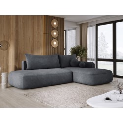 Narożnik wolnostojący BABU układ L Prawy Tkanina CLOUD 91