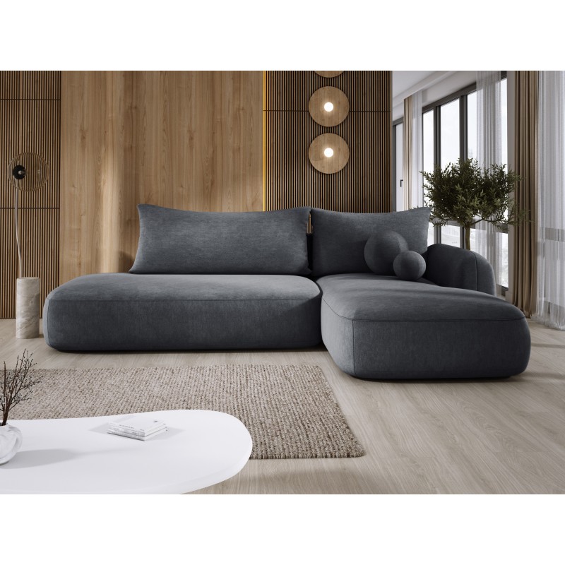 Narożnik wolnostojący BABU układ L Prawy Tkanina CLOUD 91