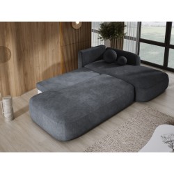 Narożnik wolnostojący BABU układ L Prawy Tkanina CLOUD 91