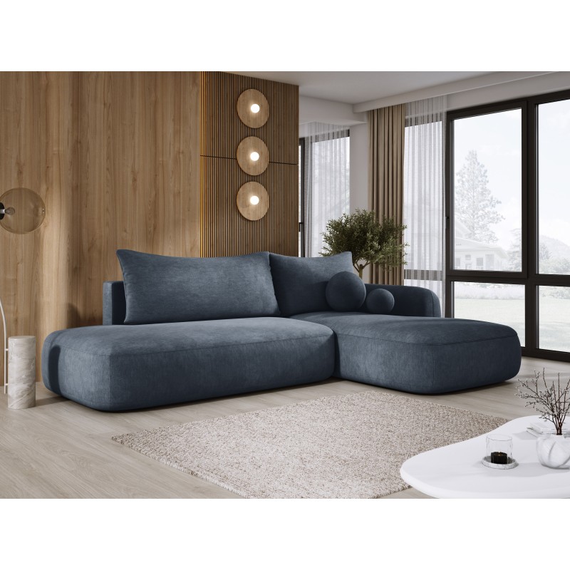 Narożnik wolnostojący BABU układ L Prawy Tkanina CLOUD 97